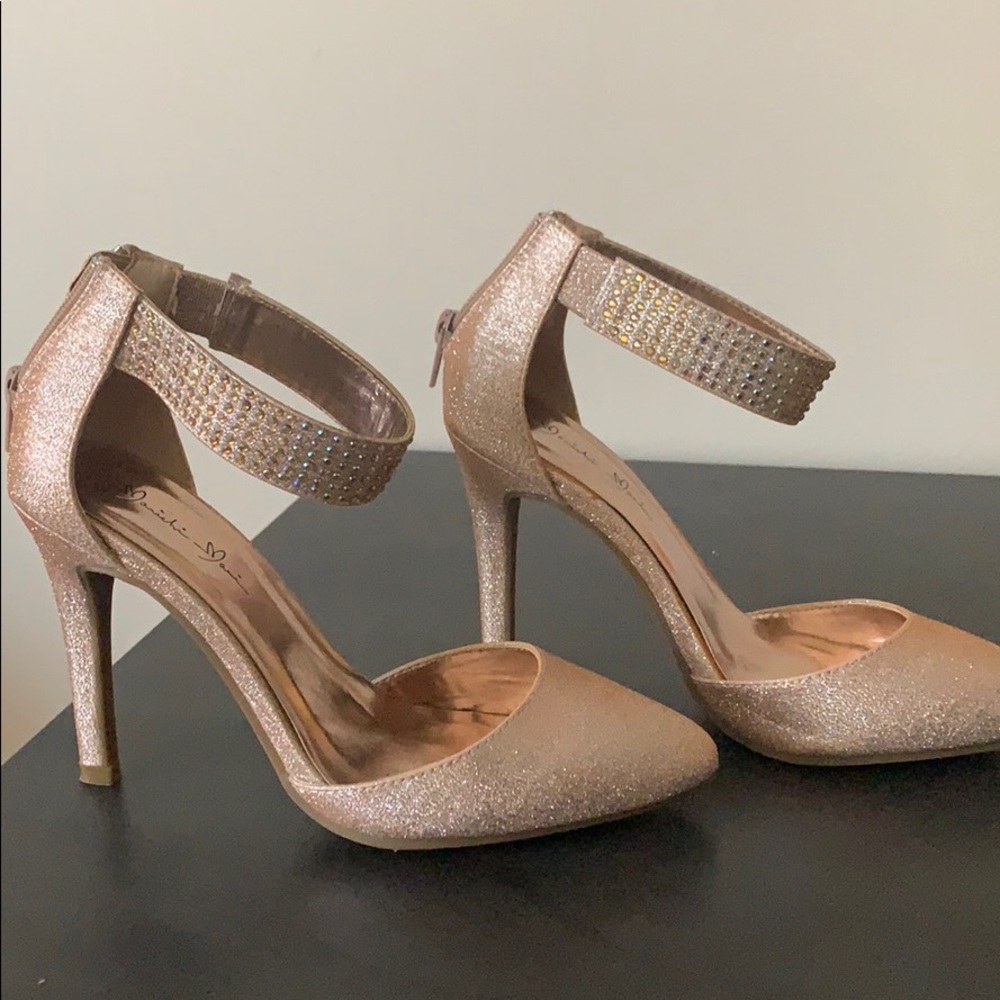 Rose gold Manichi Mani Heels